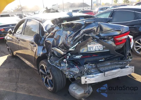 2020 Honda Accord Sport from USA, damaged, VIN 1HGCV1F37LA050626